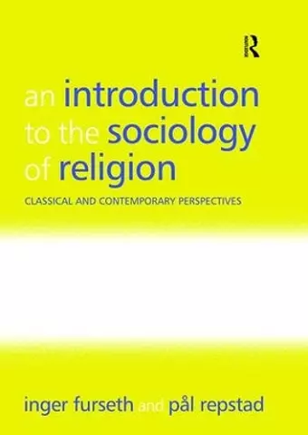 An Introduction to the Sociology of Religion cover