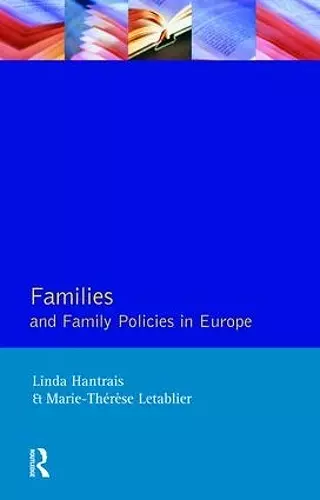 Families and Family Policies in Europe cover