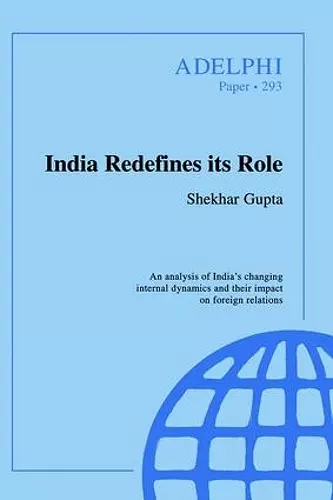 India Redefines its Role cover