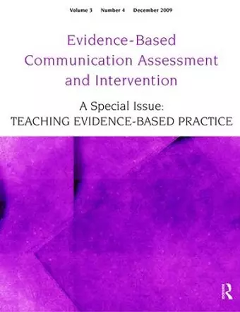 Teaching Evidence-Based Practice cover