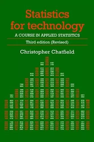 Statistics for Technology cover