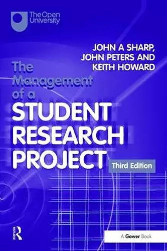 The Management of a Student Research Project cover