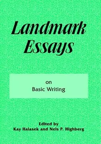 Landmark Essays on Basic Writing cover