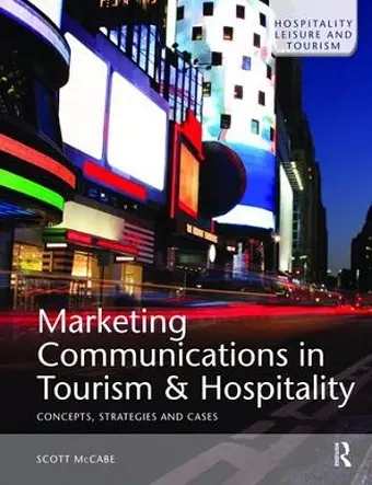 Marketing Communications in Tourism and Hospitality cover