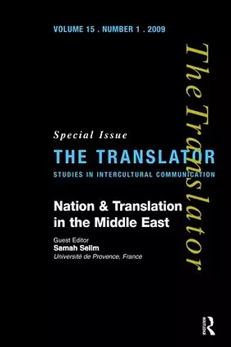 Nation and Translation in the Middle East cover