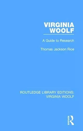 Virginia Woolf cover