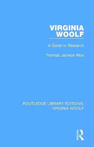 Virginia Woolf cover