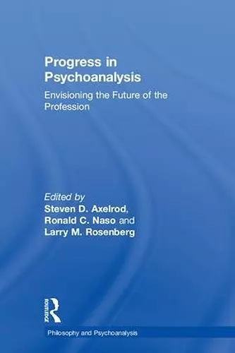 Progress in Psychoanalysis cover