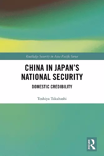 China in Japan’s National Security cover