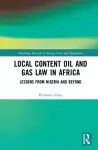 Local Content Oil and Gas Law in Africa cover