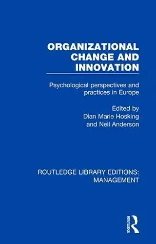 Organizational Change and Innovation cover