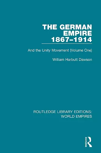 The German Empire 1867-1914 cover