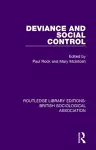 Deviance and Social Control cover