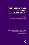 Deviance and Social Control cover
