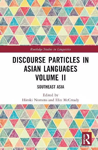 Discourse Particles in Asian Languages Volume II cover