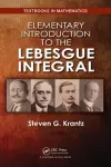 Elementary Introduction to the Lebesgue Integral cover