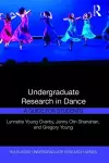 Undergraduate Research in Dance cover