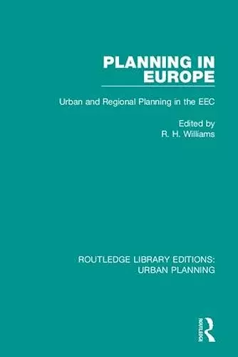 Planning in Europe cover