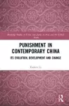 Punishment in Contemporary China cover