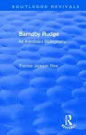 Routledge Revivals: Barnaby Rudge (1987 ) cover