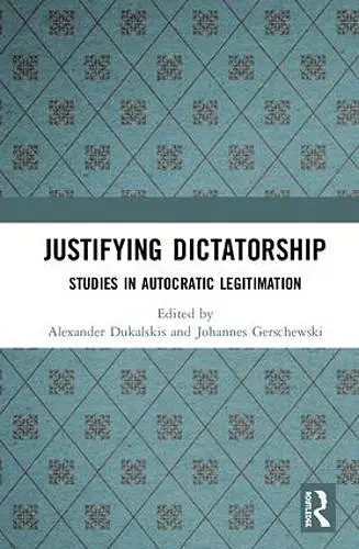 Justifying Dictatorship cover