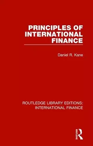 Principles of International Finance cover