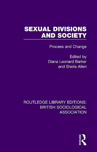 Sexual Divisions and Society cover