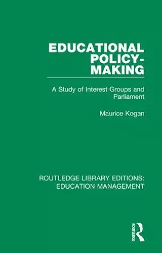 Educational Policy-making cover