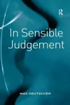 In Sensible Judgement cover