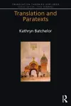 Translation and Paratexts cover