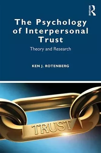 The Psychology of Interpersonal Trust cover