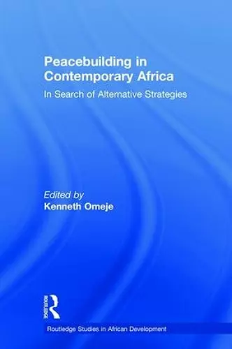 Peacebuilding in Contemporary Africa cover