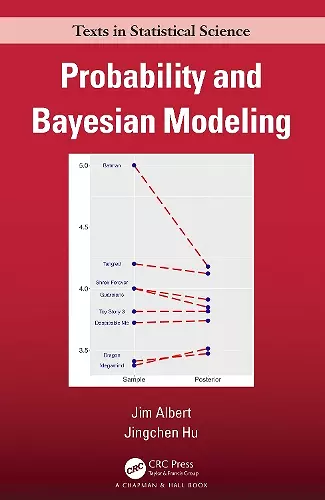 Probability and Bayesian Modeling cover