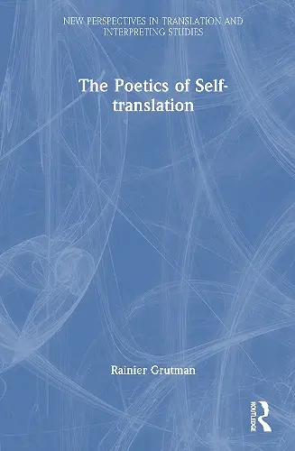 The Poetics of Self-translation cover