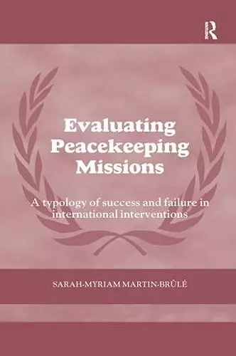 Evaluating Peacekeeping Missions cover