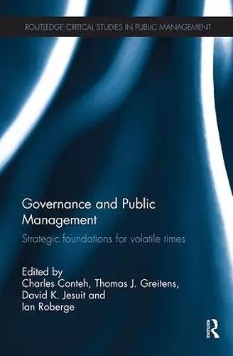 Governance and Public Management cover