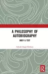 A Philosophy of Autobiography cover