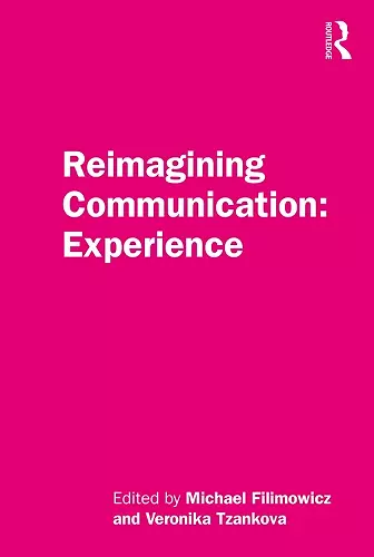 Reimagining Communication: Experience cover