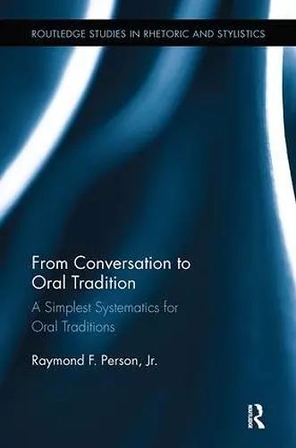 From Conversation to Oral Tradition cover