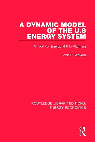 A Dynamic Model of the US Energy System cover