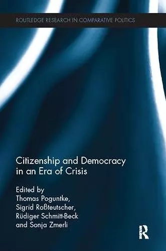 Citizenship and Democracy in an Era of Crisis cover