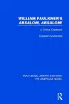 William Faulkner's 'Absalom, Absalom! cover