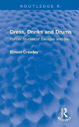 Revival: Dress, Drinks and Drums (1931) cover