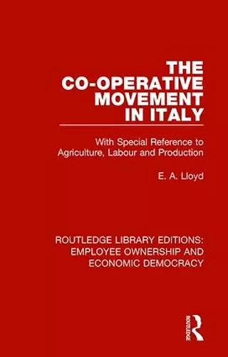 The Co-operative Movement in Italy cover