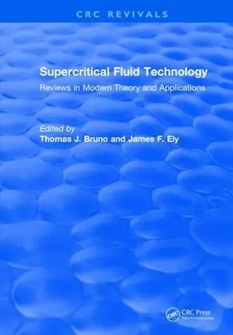 Supercritical Fluid Technology (1991) cover