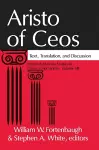 Aristo of Ceos cover