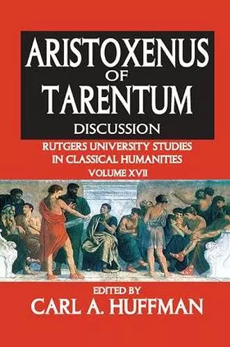 Aristoxenus of Tarentum cover