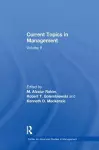 Current Topics in Management cover