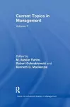 Current Topics in Management cover