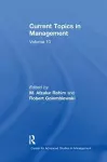 Current Topics in Management cover